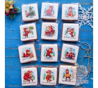 Набор пряников на Новый год «Лошадь»