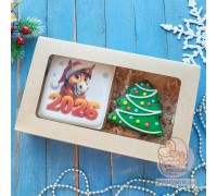 Набор пряников на Новый год «Лошадь 2026»