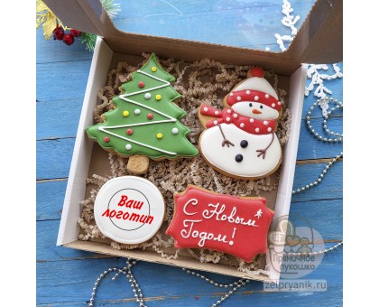 Новогодний набор 2012 с логотипом
