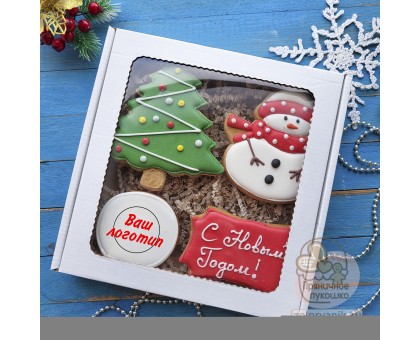 Новогодний набор 2012 с логотипом