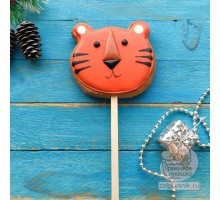 Пряник «Тигр на палочке»