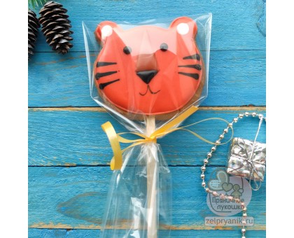 Пряник «Тигр на палочке»